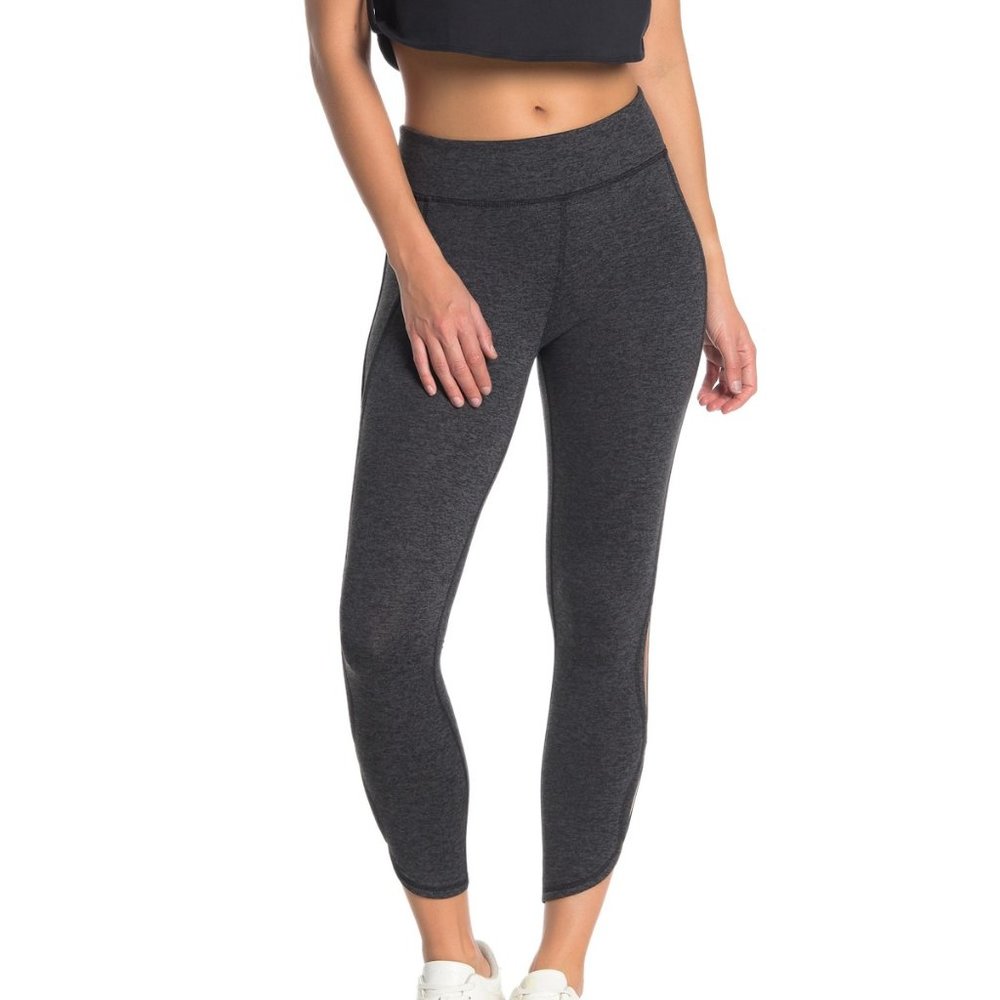 FREE PEOPLE MOVEMENT grey infinity cutout crop